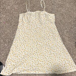 Floral Spaghetti Strap Dress